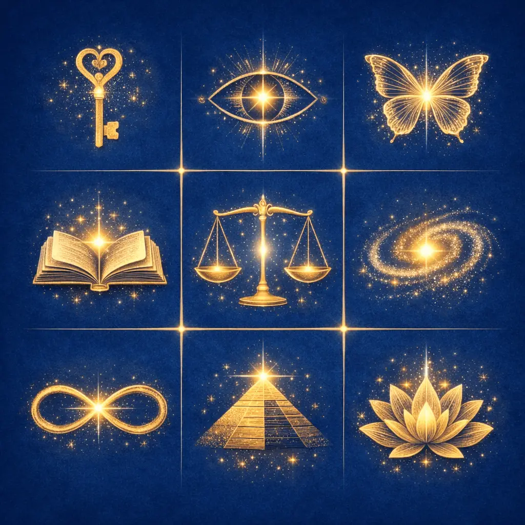 symbole d'harmonie et de lumière